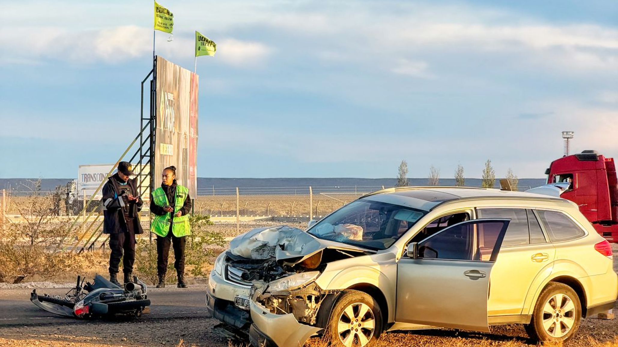 Choque fatal en Trelew: apuntan contra un conductor de 82 años sin licencia vigente desde 2013 por la muerte del motociclista