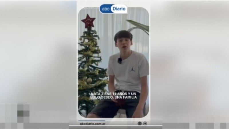 Final feliz para Nata: el adolescente que pidió una familia en redes ya fue adoptado