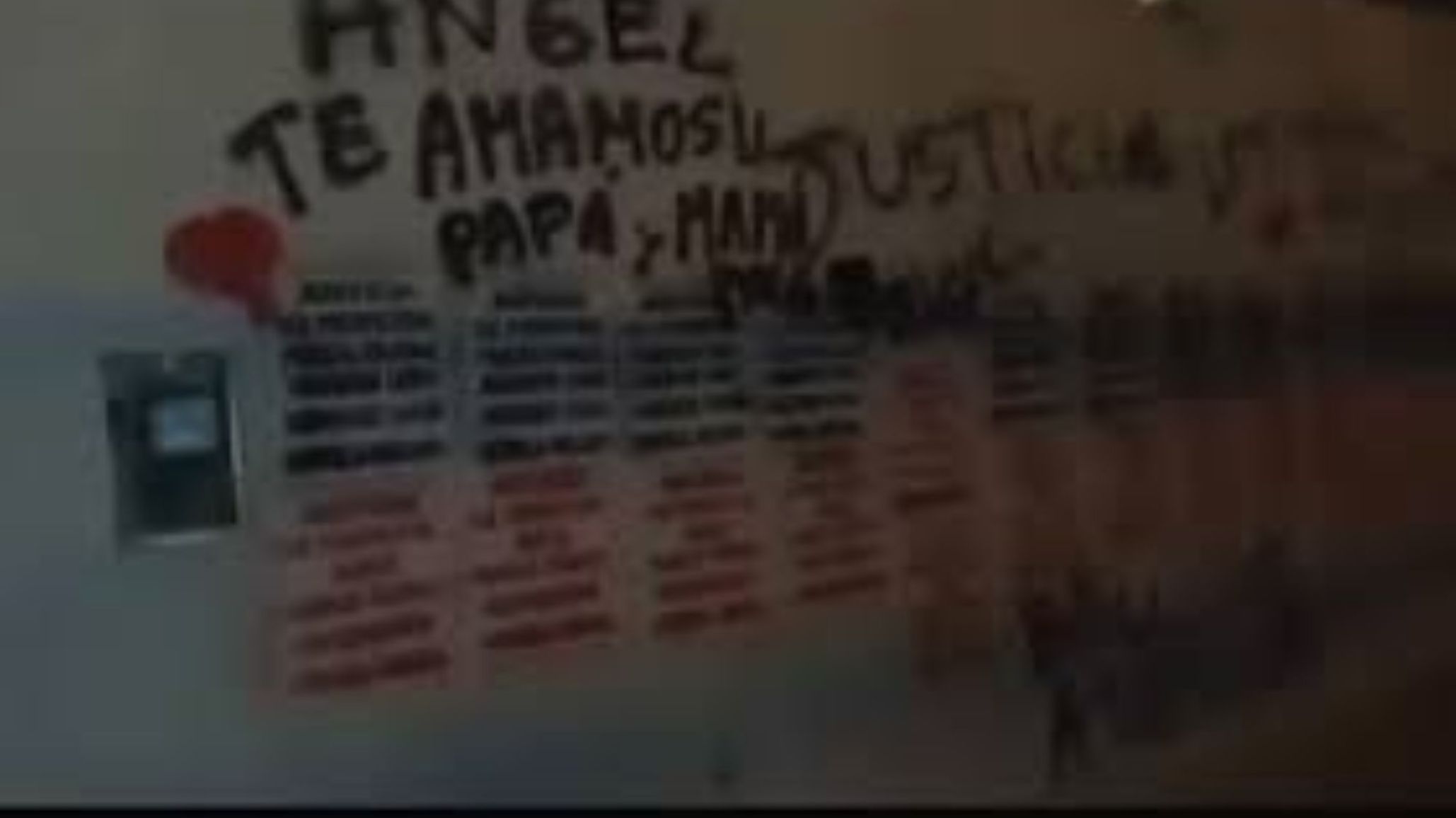 Comodoro Rivadavia: pintadas en el Servicio de Protección de Derechos reavivan el reclamo por la muerte de Ángel López