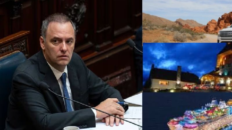 "Con la de Adorni": lanzan una web satírica para "gastar" los 800.000 dólares que el Jefe de Gabinete tiene bajo la lupa