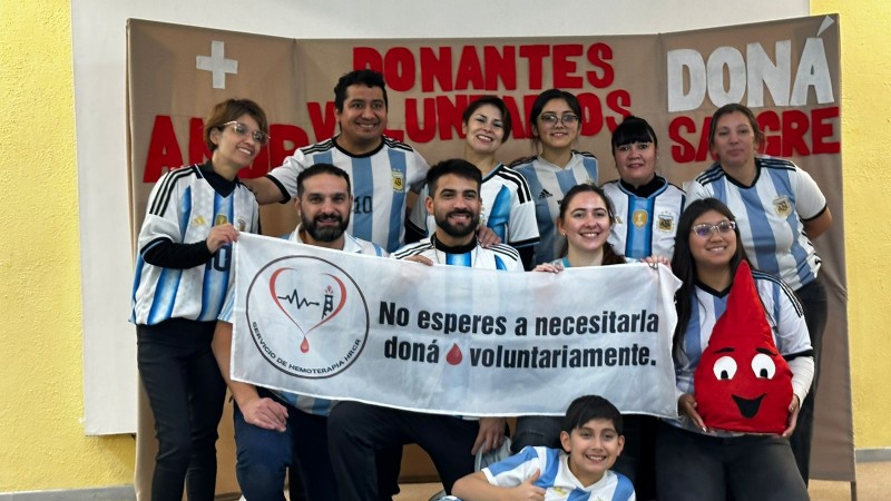 Exitosa colecta de sangre en el Hospital Regional: 33 donantes participaron de la jornada solidaria