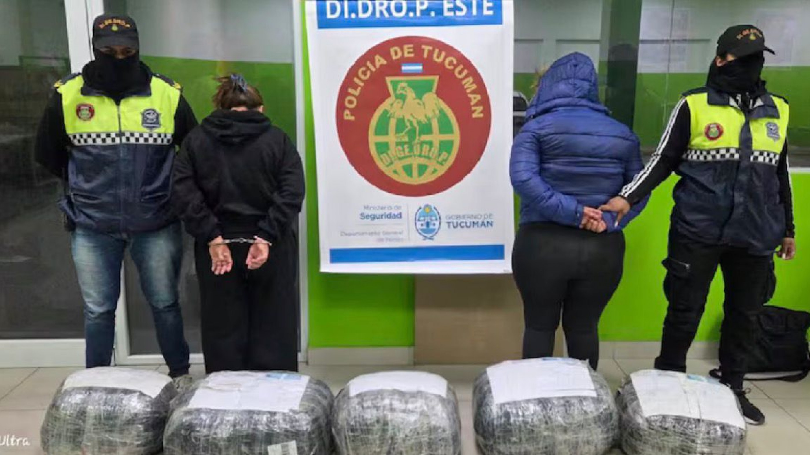 Detuvierón a dos mujeres que se enviaron 48 kilos de marihuana en encomiendas