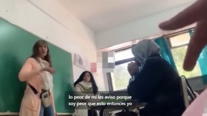 Una directora retó a alumnos, la grabaron y el video abrió un fuerte debate sobre los límites en la escuela