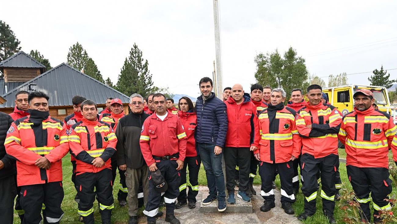 Chubut: Duplicaron el adicional invernal para los brigadistas de incendios forestales