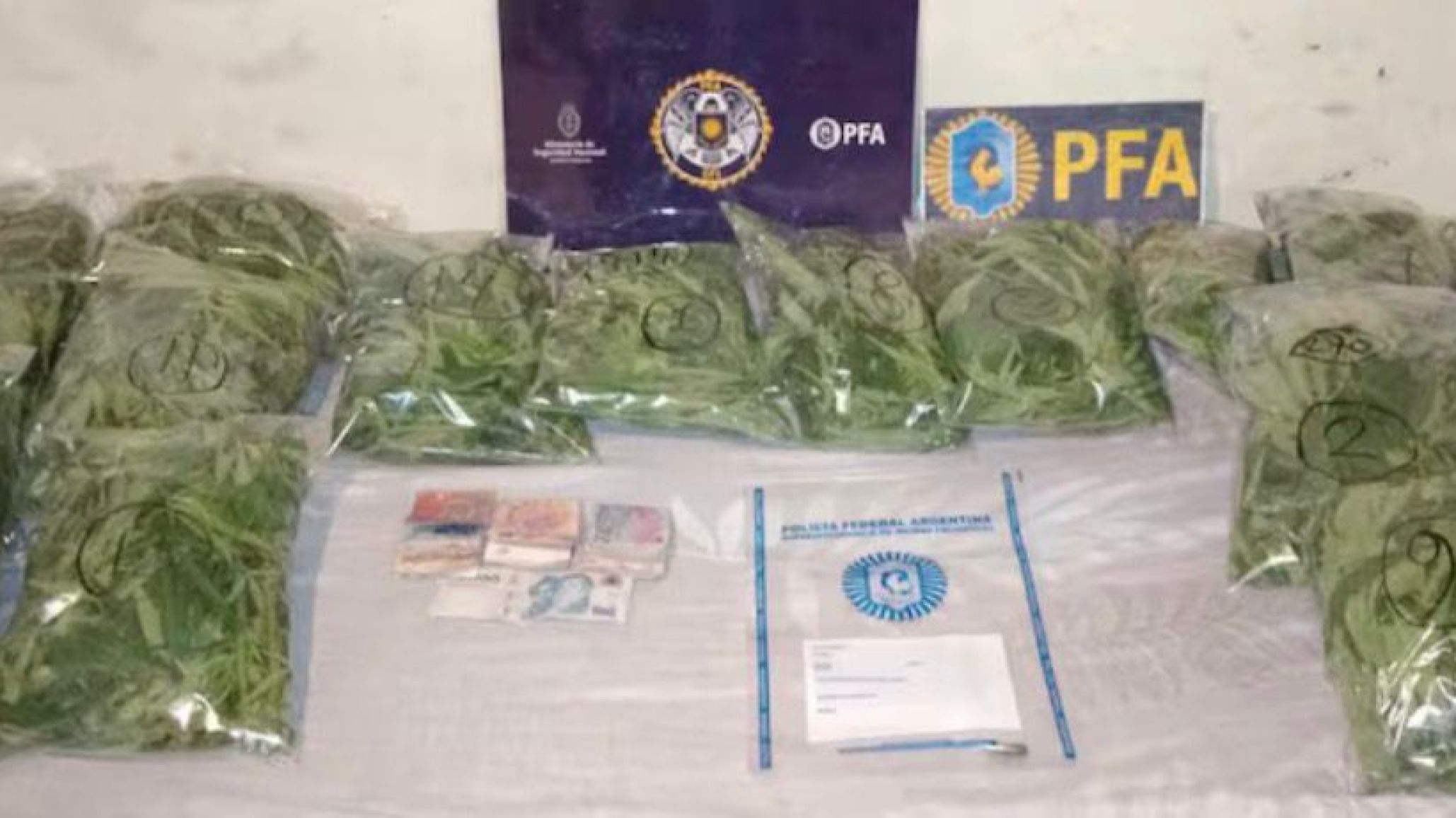 Secuestraron 77 kilos de cocaína en una serie de allanamientos en Buenos Aires