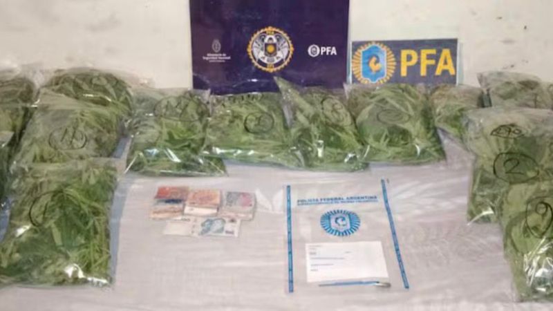 Secuestraron 77 kilos de cocaína en una serie de allanamientos en Buenos Aires