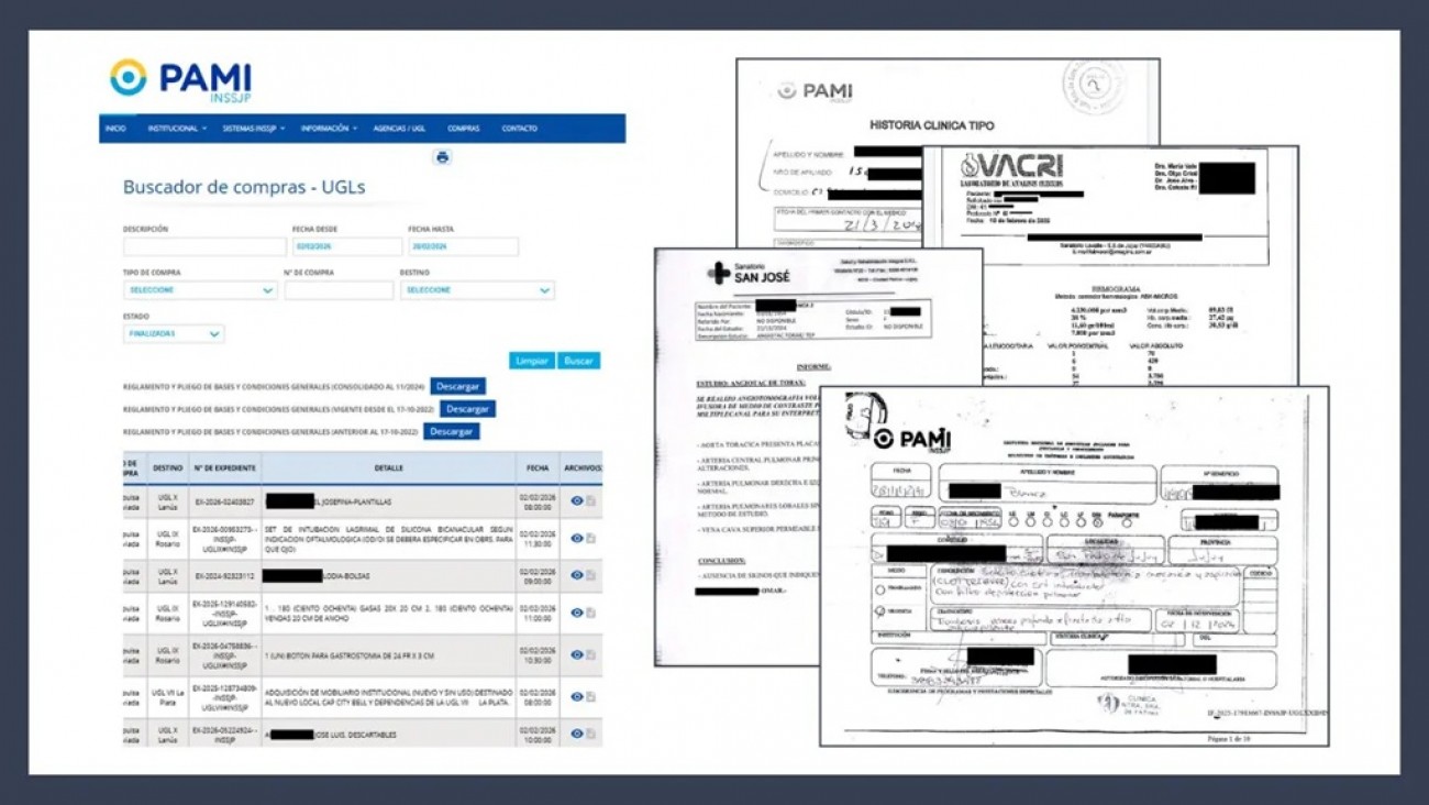 Detectan historias clínicas y datos privados de miles de afiliados expuestos en la web del PAMI