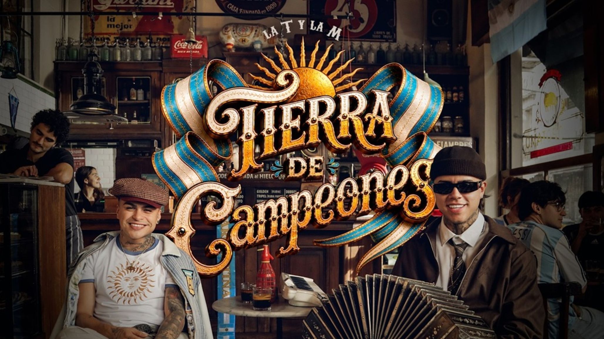 Rumbo al Mundial 2026: La T y La M estrenó "Tierra de campeones", la nueva trilogía musical para alentar a la Scaloneta