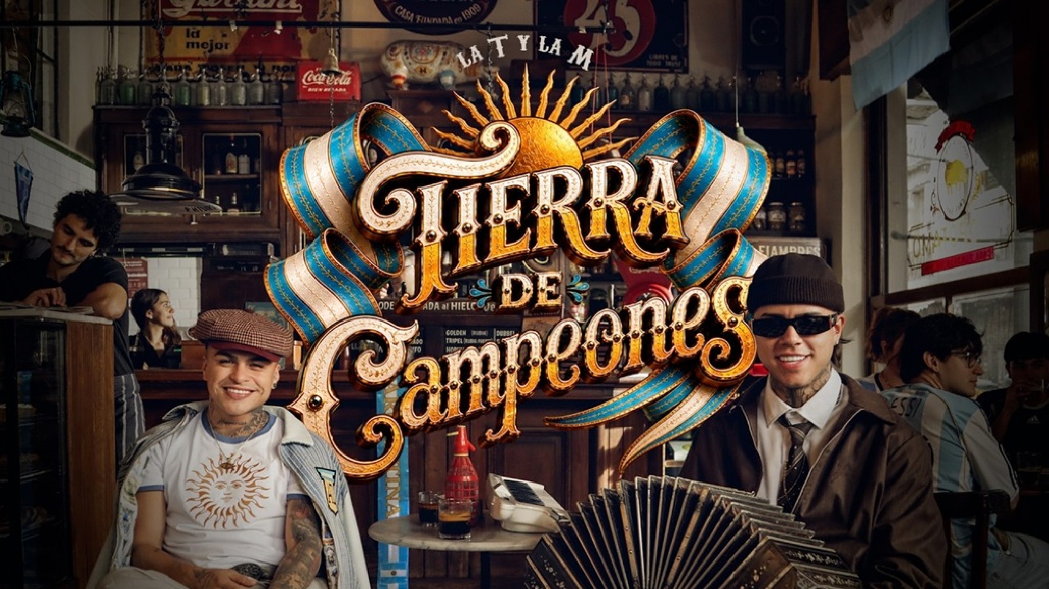 Rumbo al Mundial 2026: La T y La M estrenó "Tierra de campeones", la nueva trilogía musical para alentar a la Scaloneta