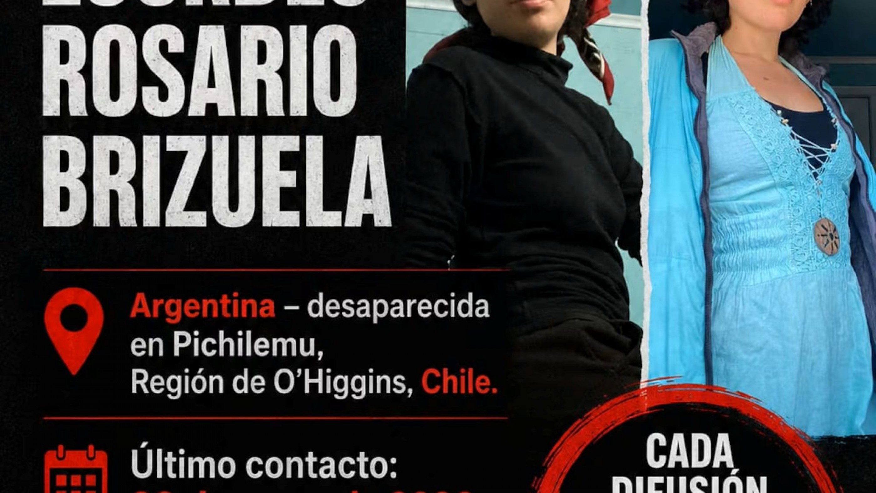 Buscan en Chile a una joven argentina desaparecida: preocupación por Lourdes Brizuela