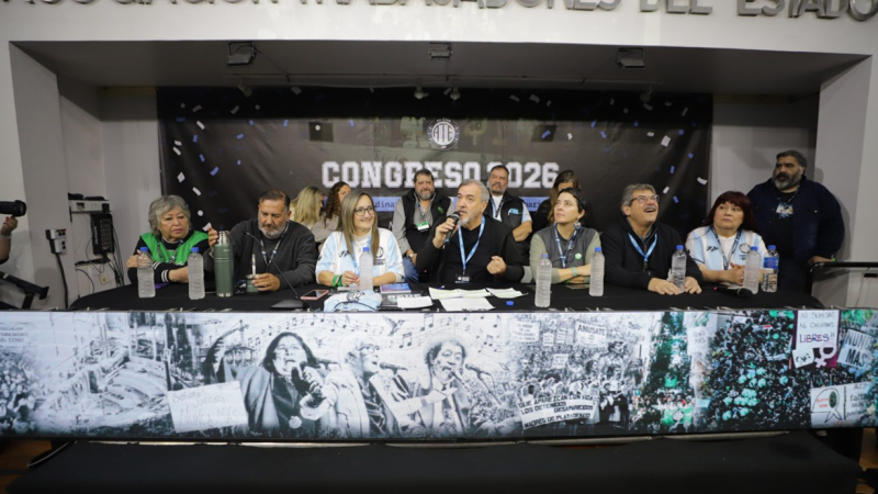 Paritarias estatales: ATE aprobó un paro nacional con movilización