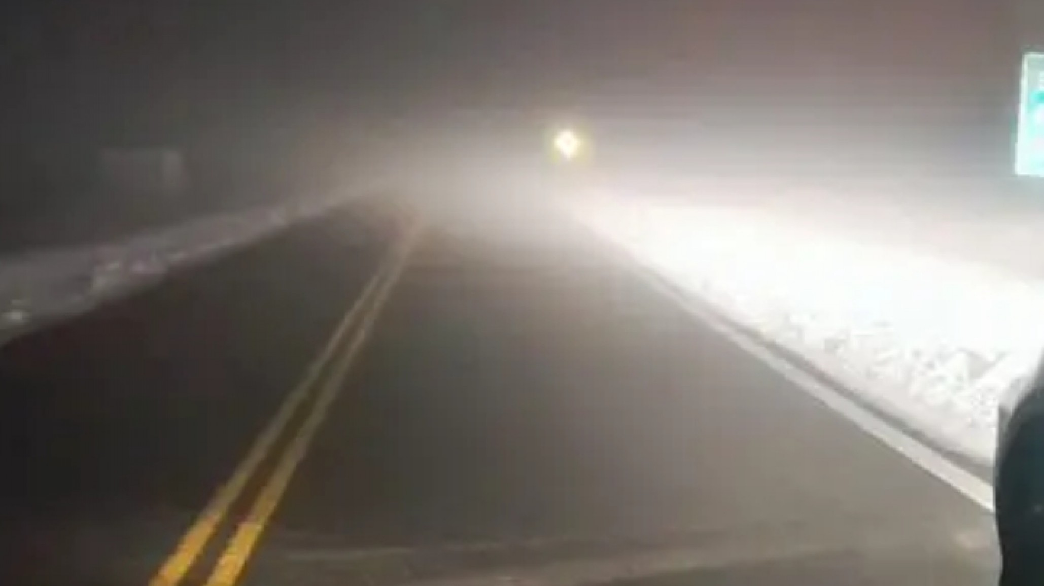 La niebla complica la circulación en la Ruta 3 y piden extremar los cuidados entre Garayalde y Comodoro