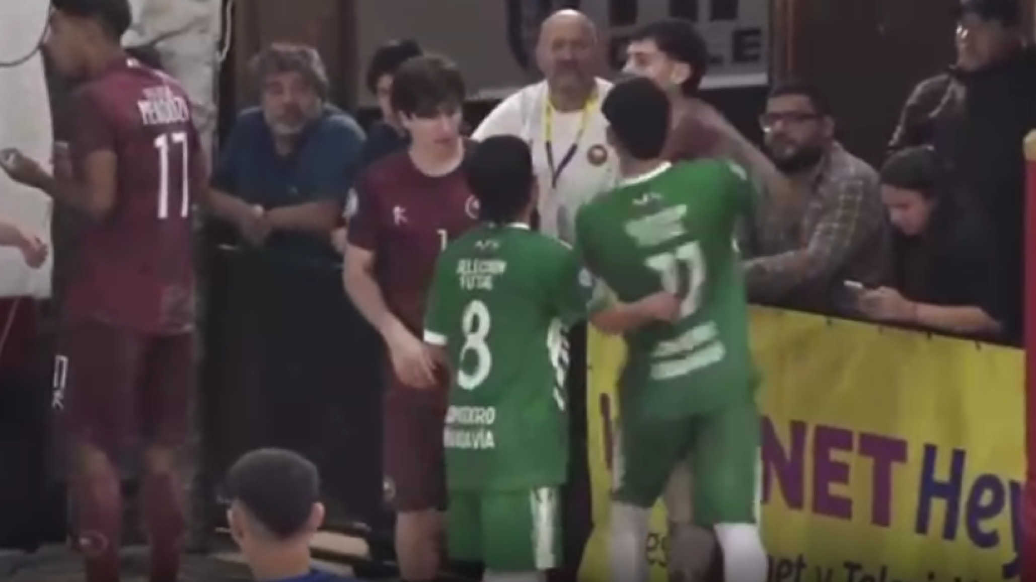 Escándalo en la final: un jugador de Comodoro fue expulsado y agredió a un rival mendocino