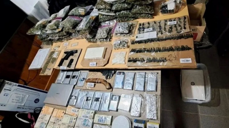 Cayó una red de narcotráfico en Neuquén: operaba las 24 horas y movió más de $170 millones en Añelo