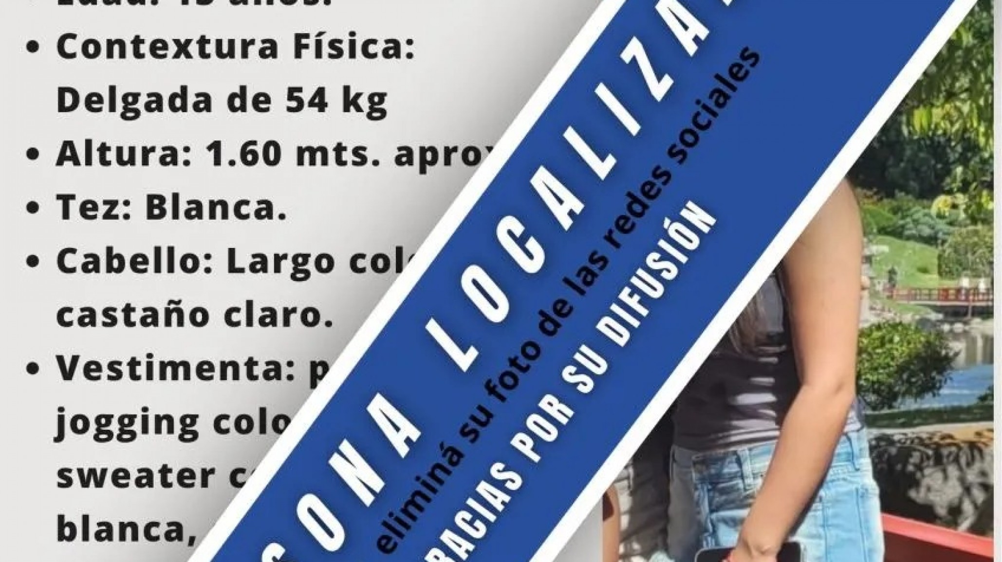 Encontraron a la adolescente de 15 años que era intensamente buscada en Comodoro