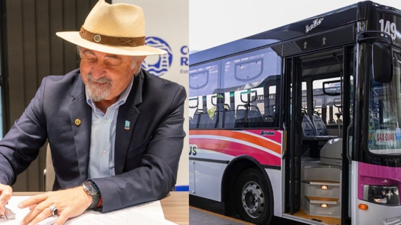 Othar firmó el contrato con MR para el nuevo servicio de transporte público urbano