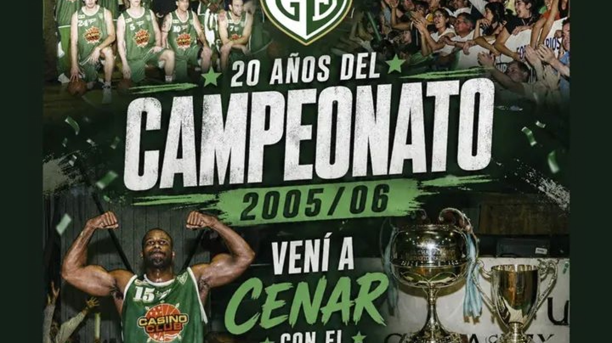 Gimnasia reprograma la cena por los 20 años del título y hay una razón que ilusiona a todo Comodoro