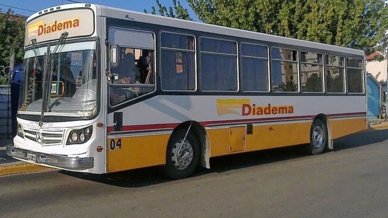 Transporte Diadema no funciona desde ayer a la tarde: informaron paro por falta de pago