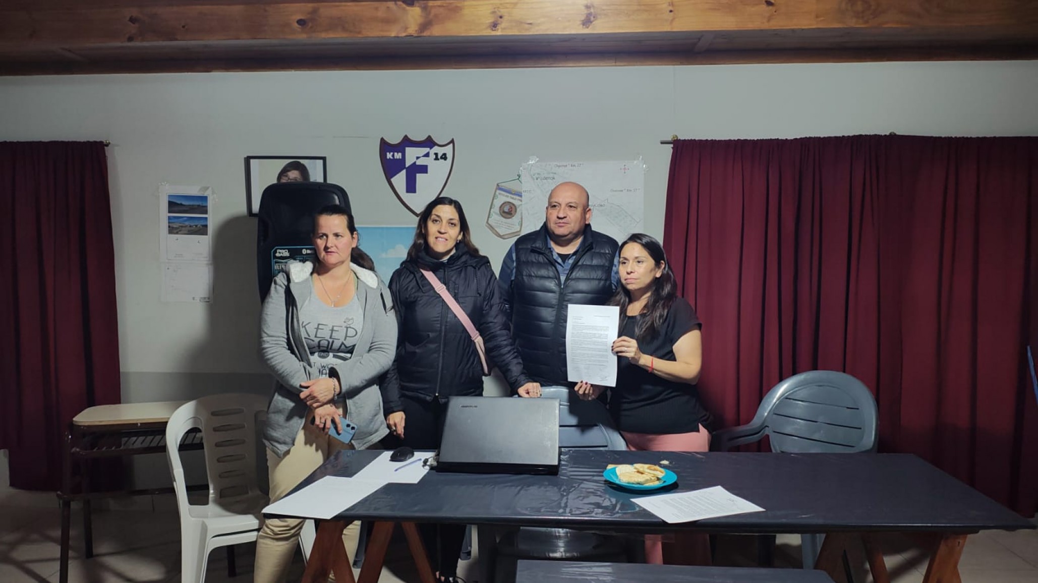 Vecinalistas preocupados por el paro del transporte de Diadema que afecta a los barrios de los kilómetros