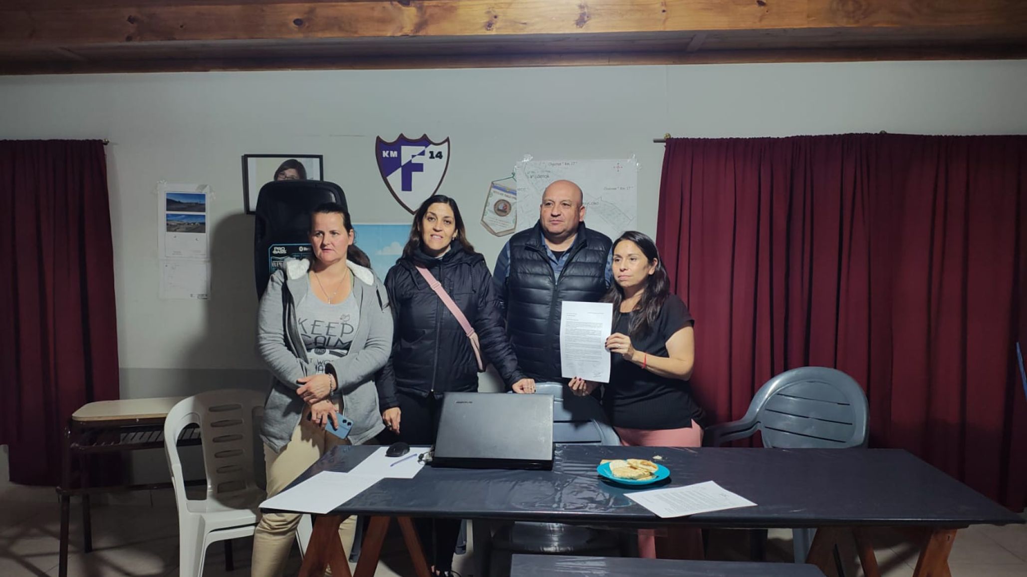 Vecinalistas preocupados por el paro del transporte de Diadema que afecta a los barrios de los kil髆etros