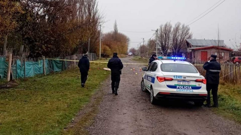 Esquel: balearon a un hombre en el rostro y el presunto atacante terminó internado tras una feroz golpiza