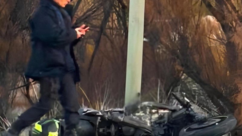 Identificaron al motociclista que murió en el trágico choque de Gaiman