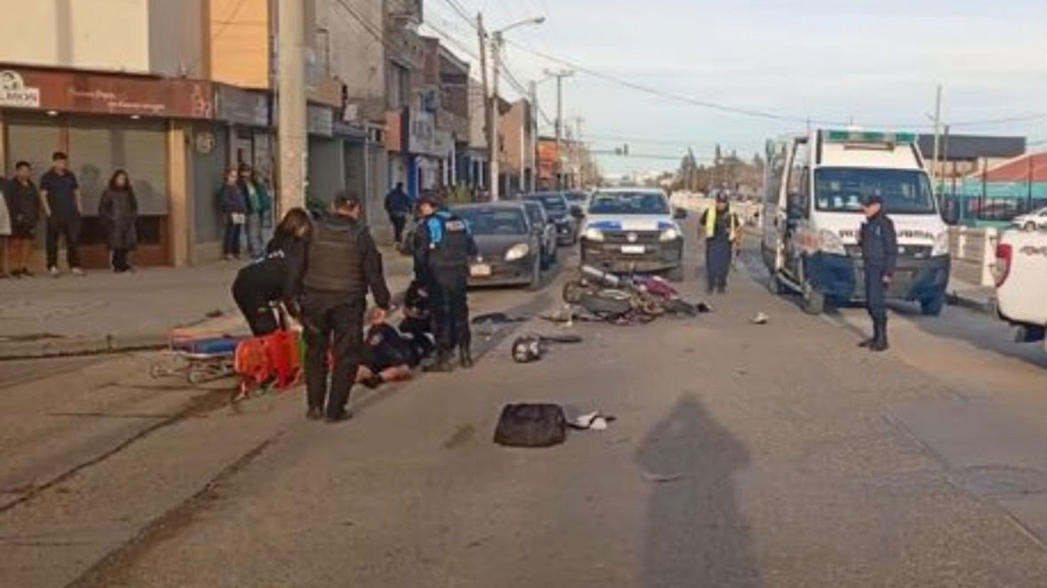 Murió el motociclista que había sufrido un grave accidente en Roca y La Nueva Provincia