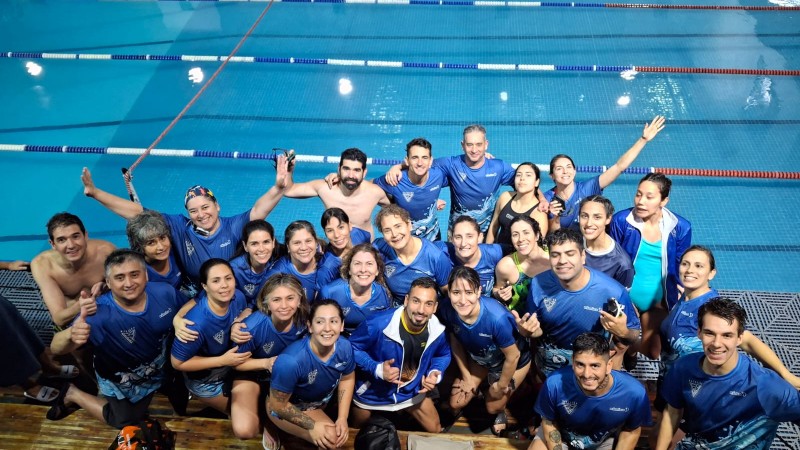 Natación: Medalla de plata para la Escuela Municipal en la 2da fecha del Provincial Master