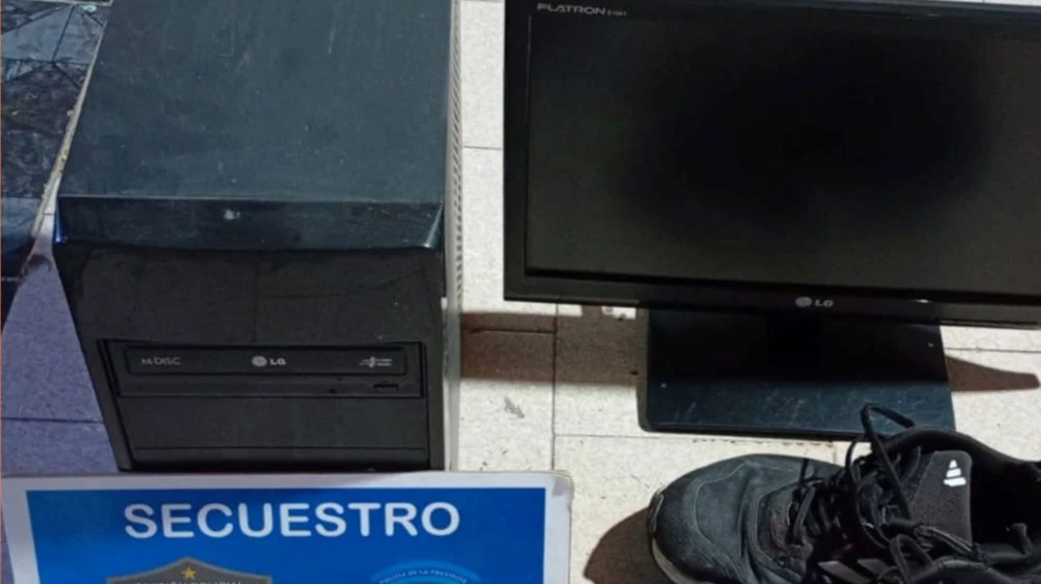 Recuperaron computadoras robadas en Rawson: allanamientos positivos y sospechosos en libertad