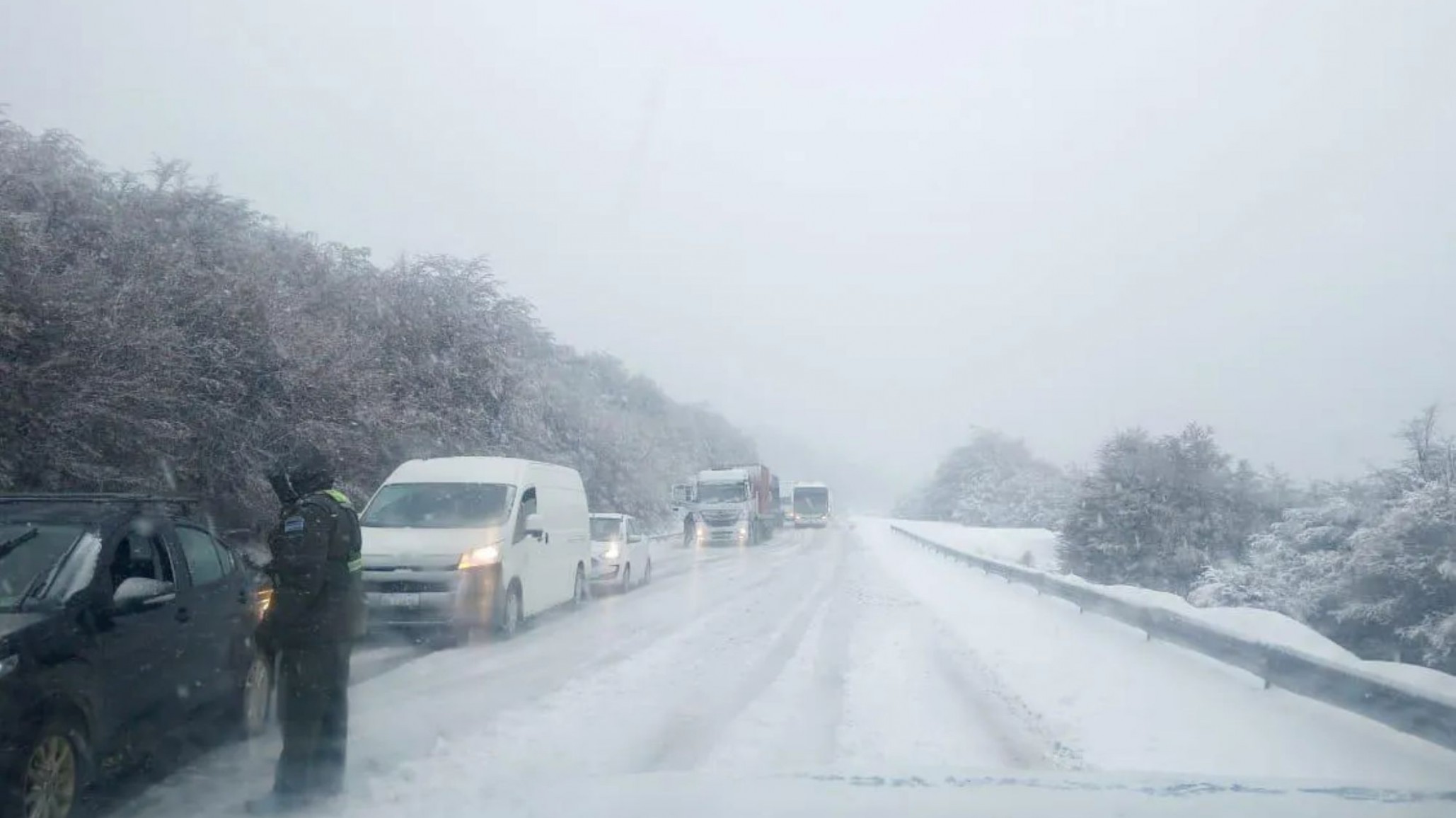 Chubut amaneció congelado: tres ciudades quedaron entre las más frías del país