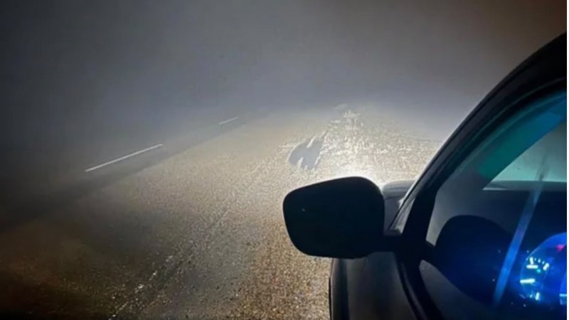 Advierten por hielo y heladas en rutas del noroeste de Chubut