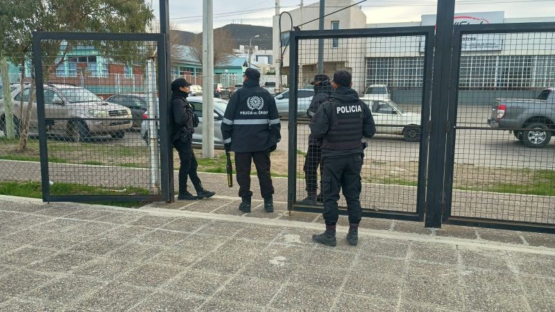 Fuerte operativo de seguridad por la selección del jurado en el juicio por el crimen de Matías Nieves