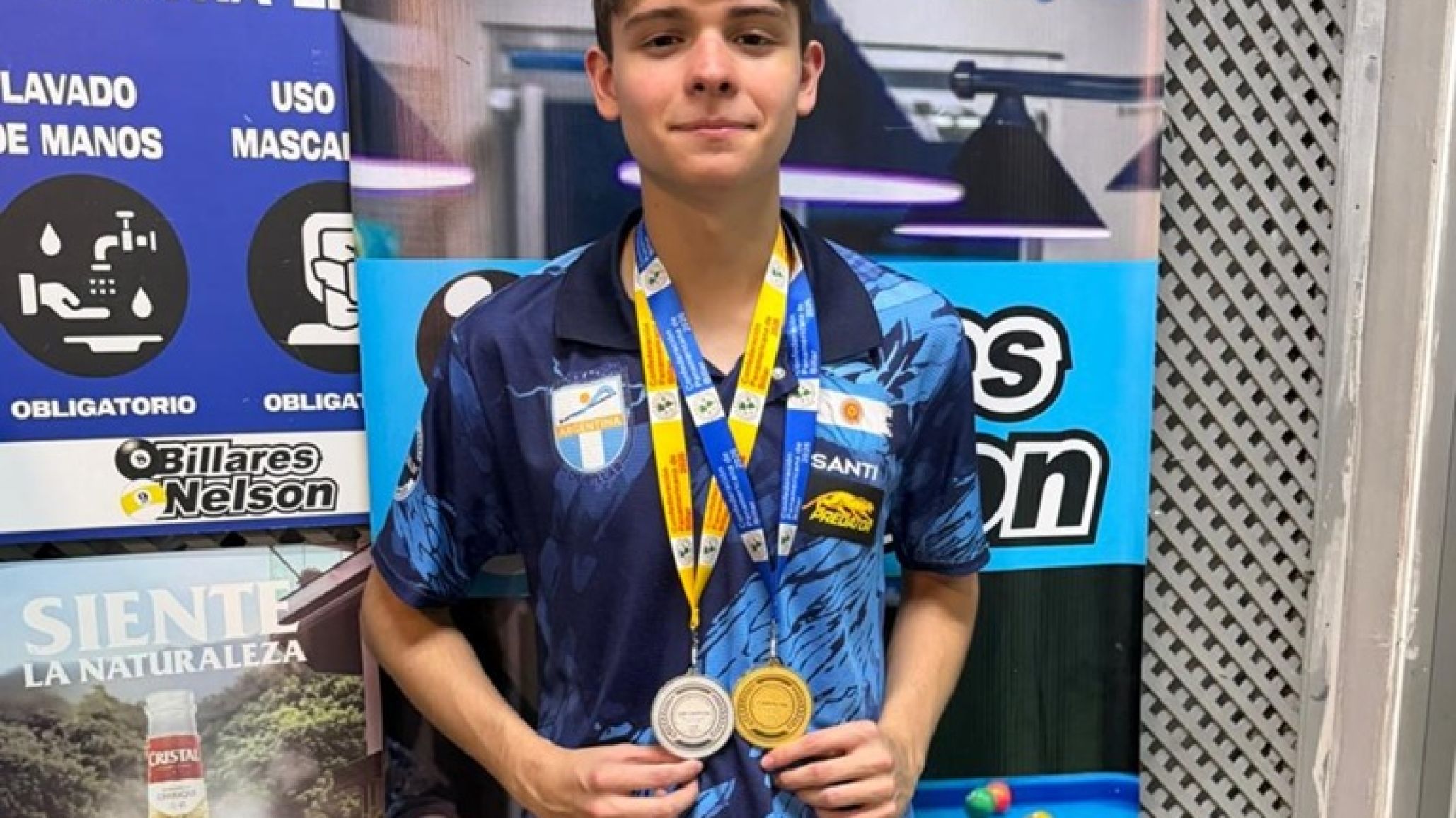 Santiago López se consagró campeón Panamericano en Bola 10 y clasificó al Mundial
