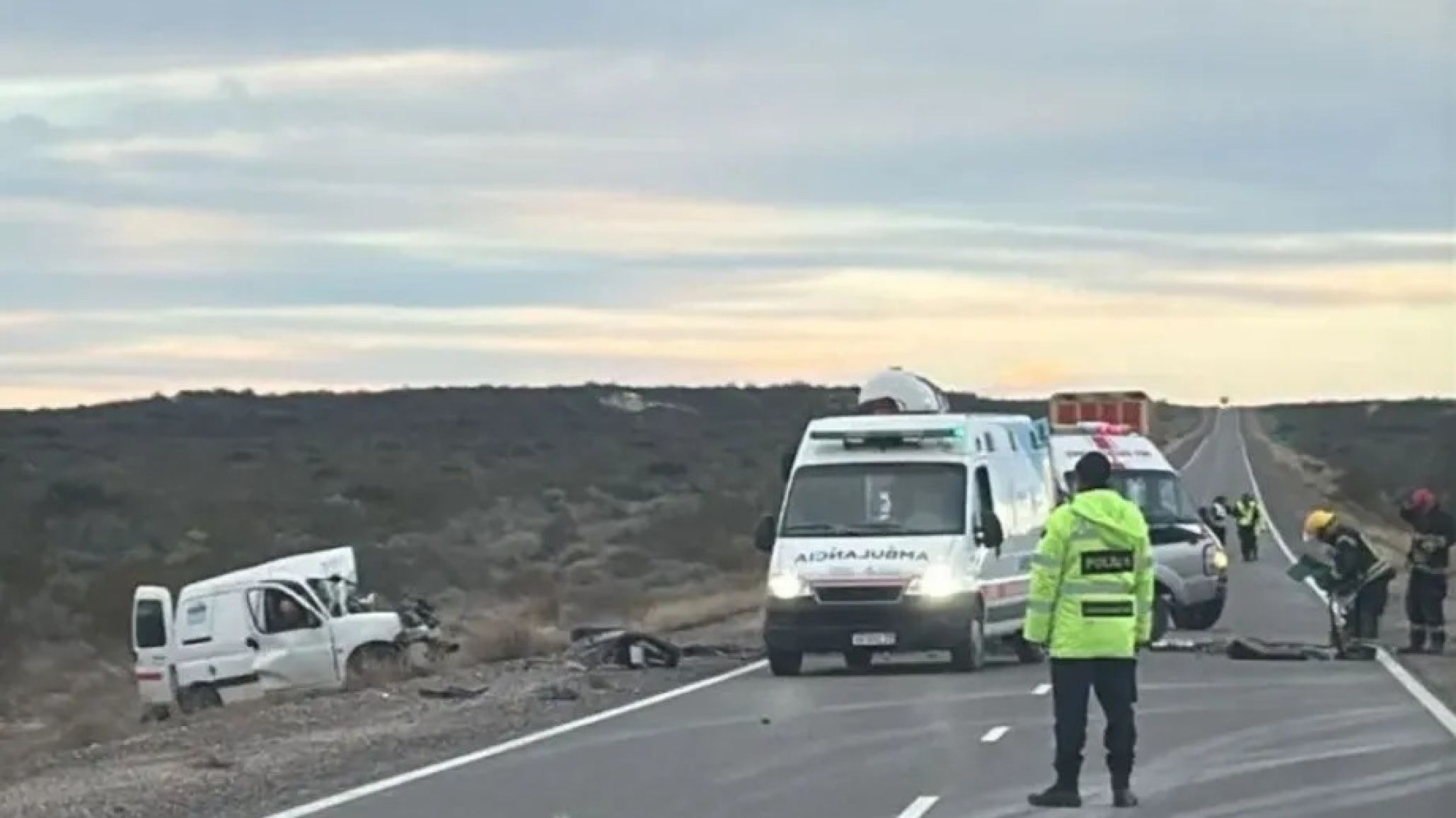 Identificaron a una de las víctimas fatales del choque en Río Negro: era un conductor de Chubut