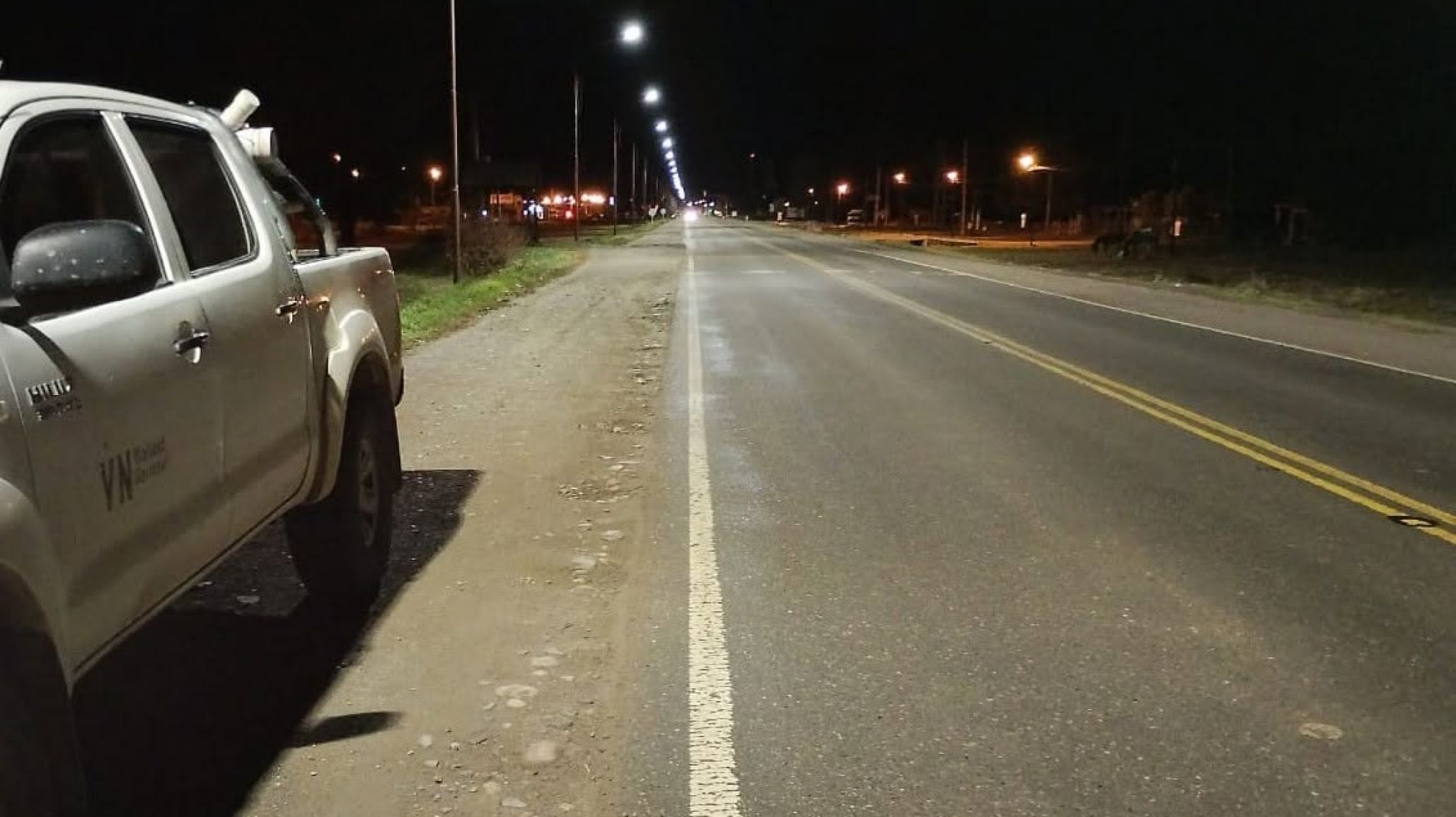 Vialidad Nacional emitió un alerta para las rutas de Chubut: hay viento, animales sueltos y sectores con hielo y baches