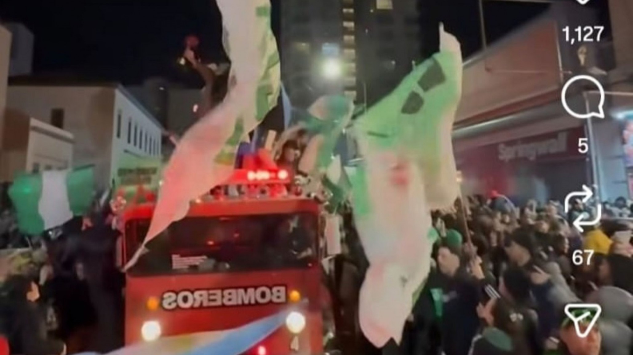 Gimnasia campeón: histórica caravana en Comodoro Rivadavia tras el título en la Liga Nacional de Básquet