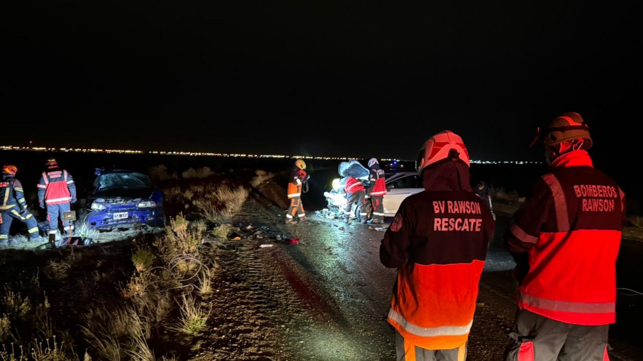 Tragedia en la ruta a Playa Magagna: una mujer murió tras un choque frontal entre dos autos
