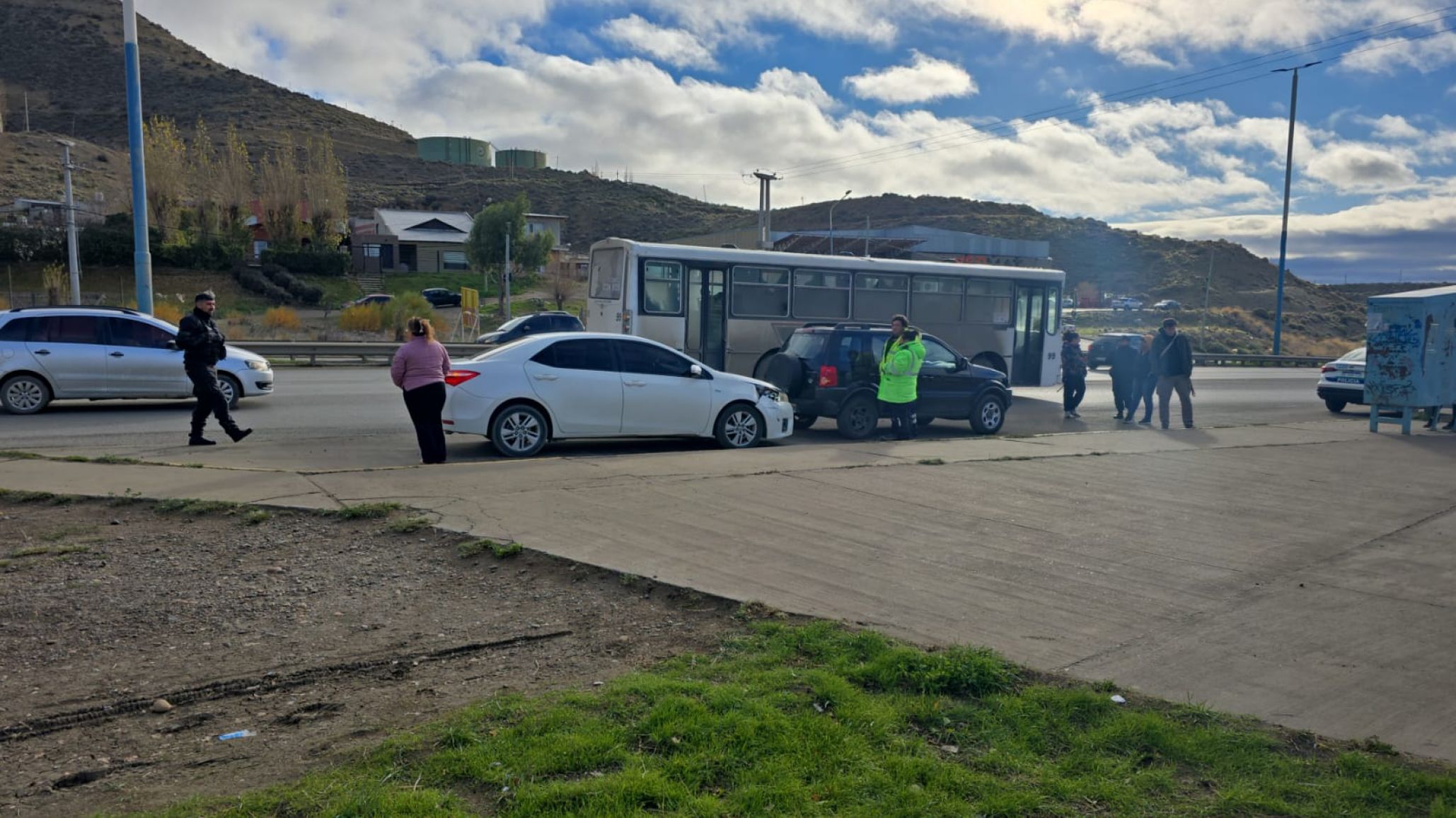 Accidente en Kilómetro 4: una conductora tenía la licencia vencida y el vehículo fue secuestrado