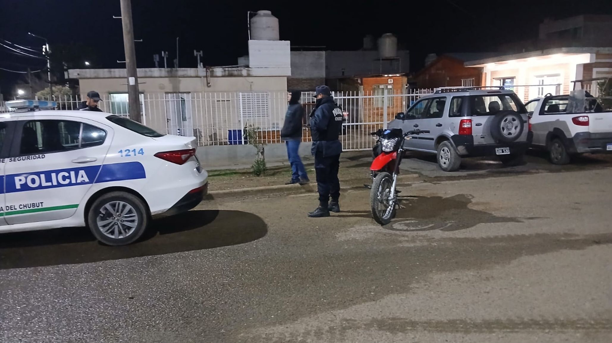 Encontraron en Comodoro una moto robada en Córdoba y un joven fue imputado por encubrimiento