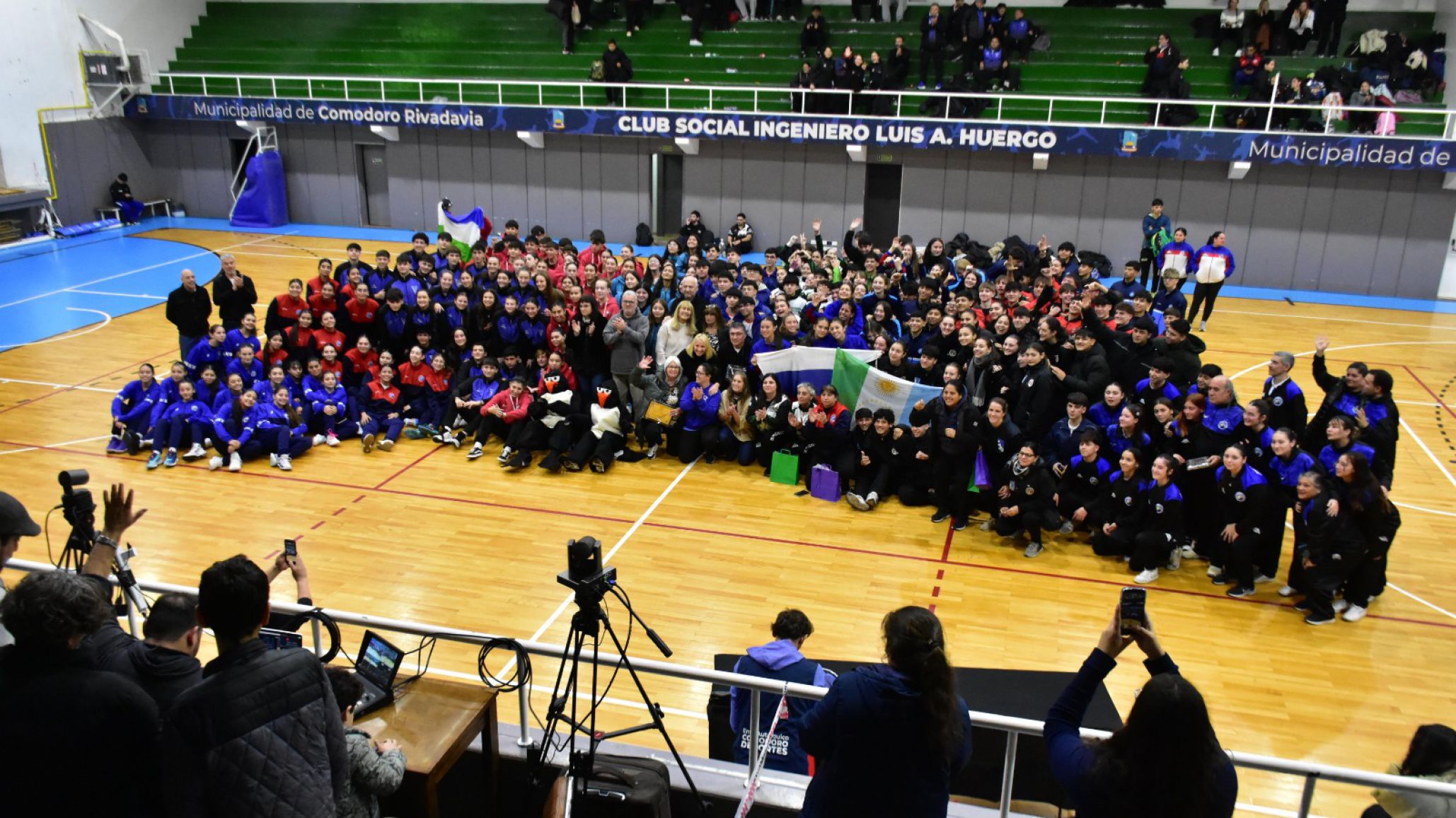 Vóley: Quedó inaugurado el Campeonato Argentino Sub-16 en Comodoro