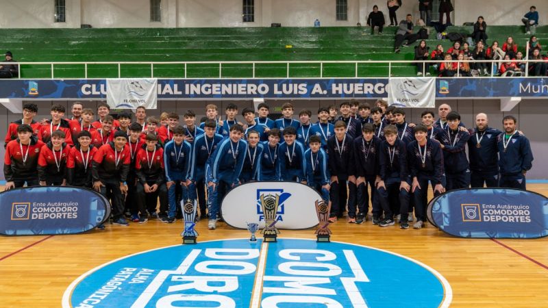 Comodoro Rivadavia coronó a los campeones del Nacional Sub-16 de Vóley
