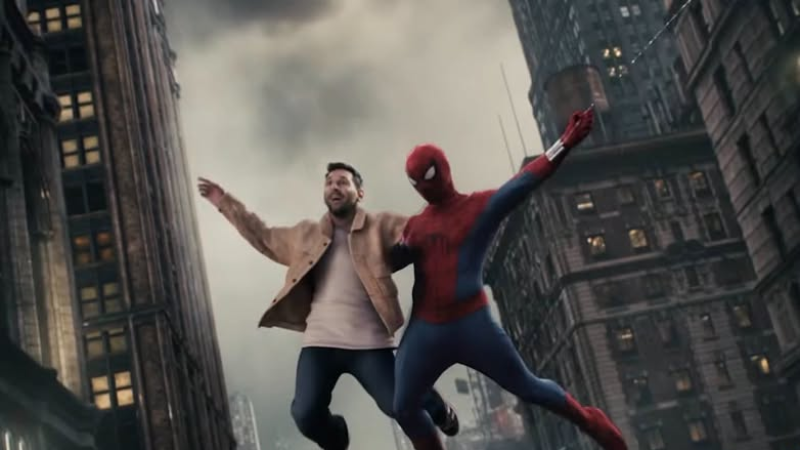 Ni los superhéroes se le resisten: Messi hizo una inesperada aparición en el tráiler de Spider-Man