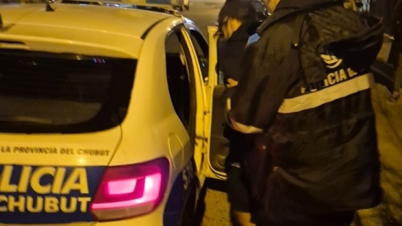 Comodoro: vieron por las cámaras que golpeaba a su pareja y terminó detenido