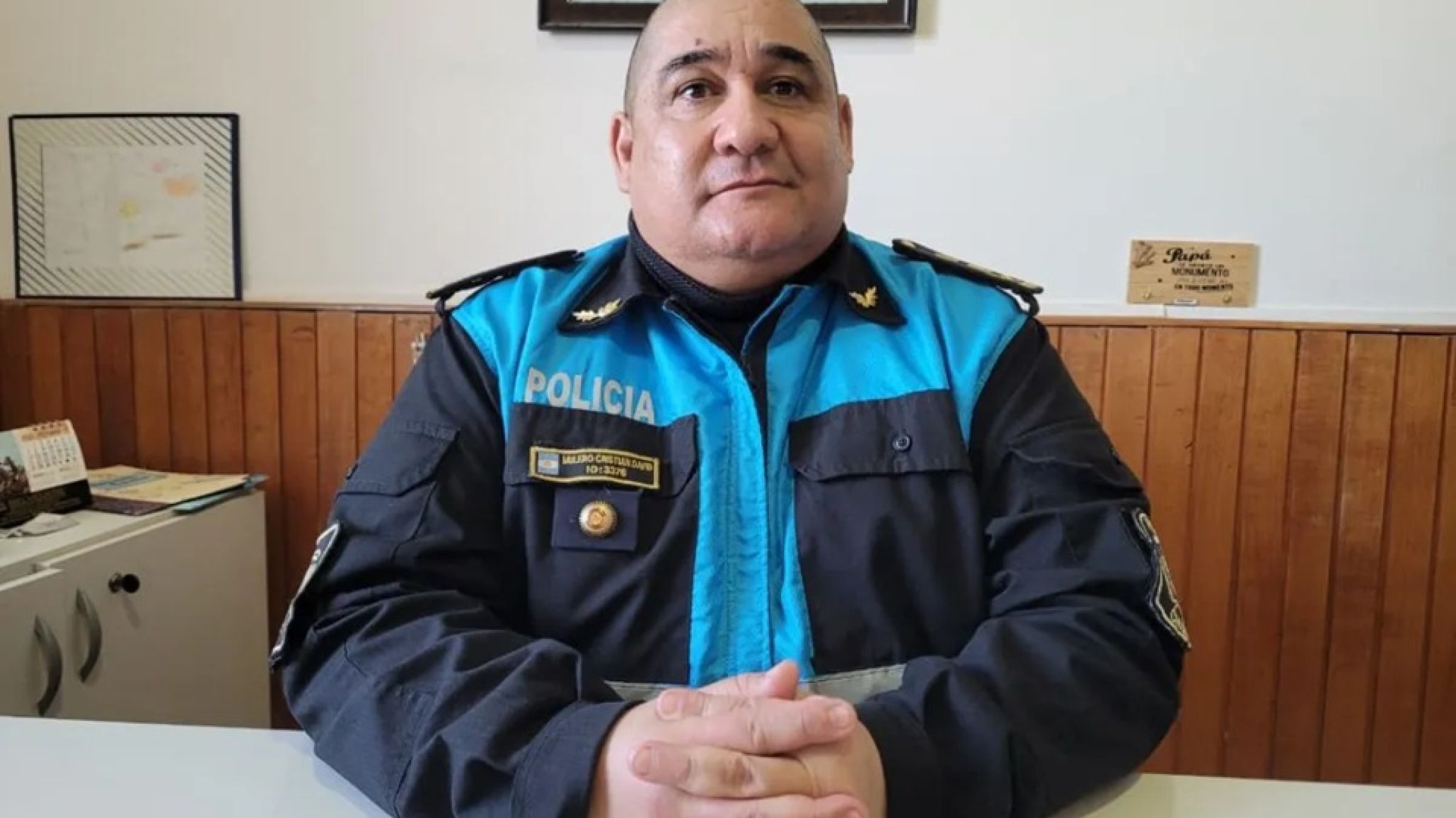 Cristian Mulero es el nuevo jefe de la Unidad Regional de Comodoro