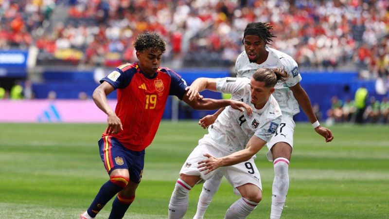 España se acordó que es candidato: 3-0 a Austria para pasar a octavos