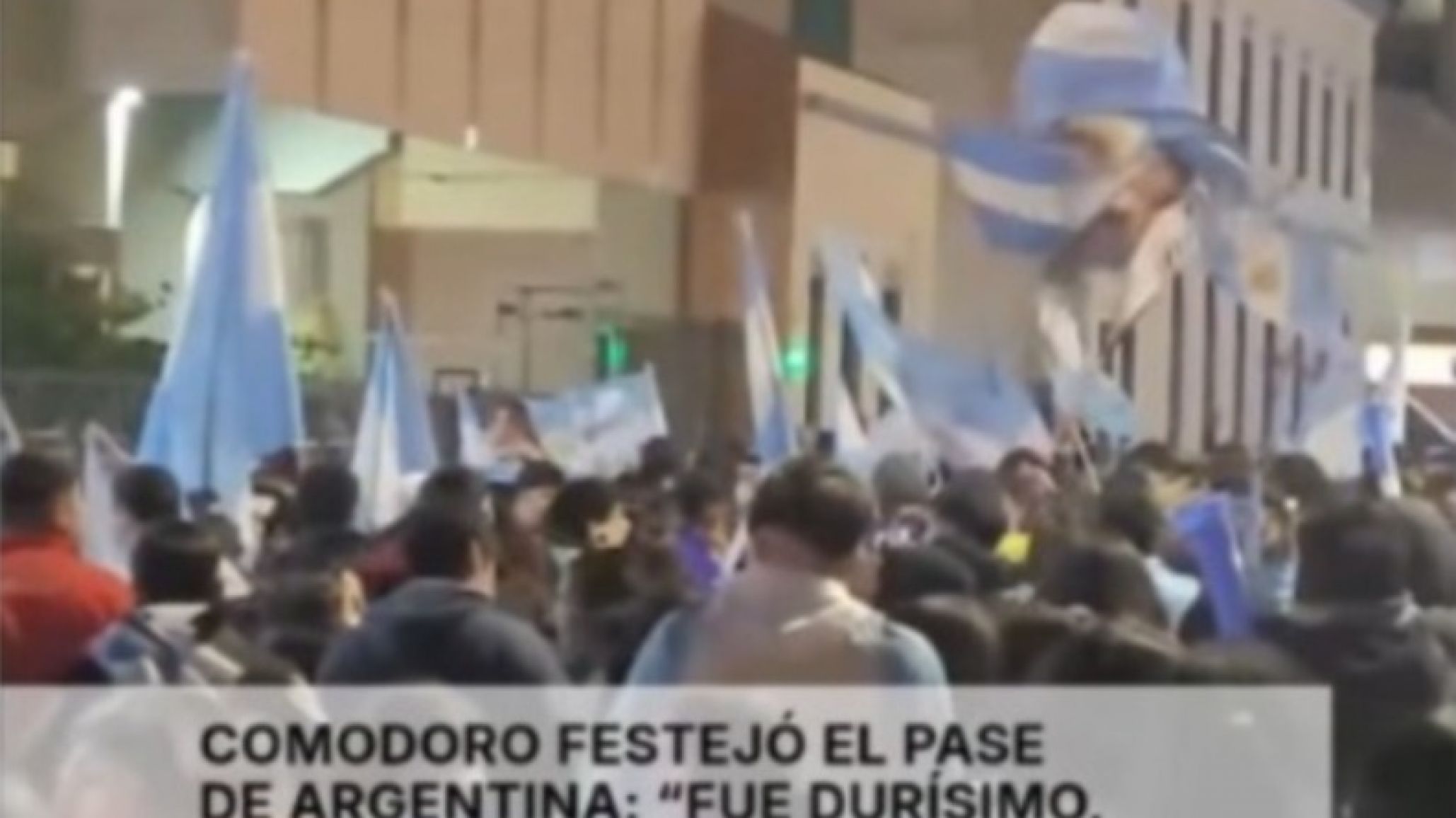 "Fue durísimo, pero seguimos en carrera": así festejó Comodoro la clasificación de Argentina