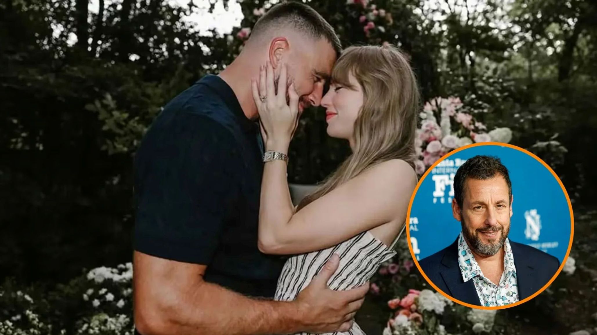 Se casaron Taylor Swift y Travis Kelce: Adam Sandler ofició la boda