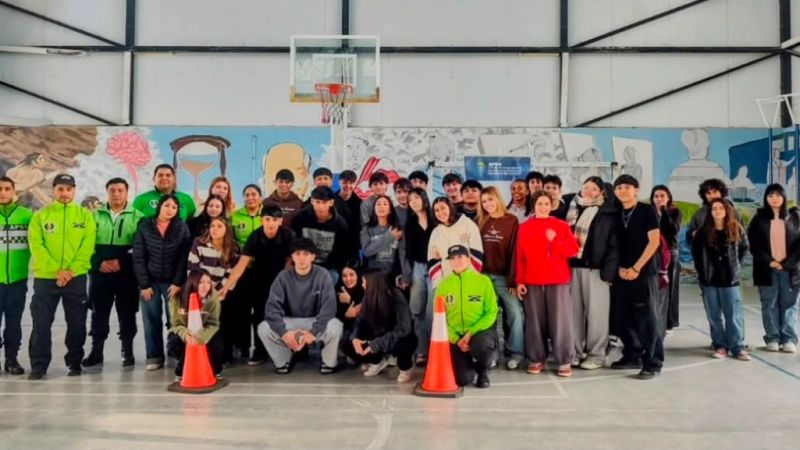 Más de 1.500 estudiantes chubutenses participaron de los talleres de Educación Vial durante el primer semestre de 2026