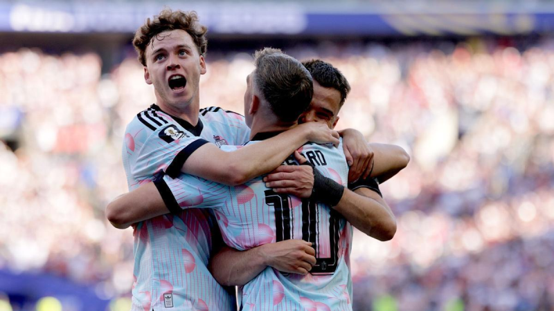Ni Trump pudo hacer nada: Bélgica lo ganó en la cancha y vapuleó al anfitrión EEUU