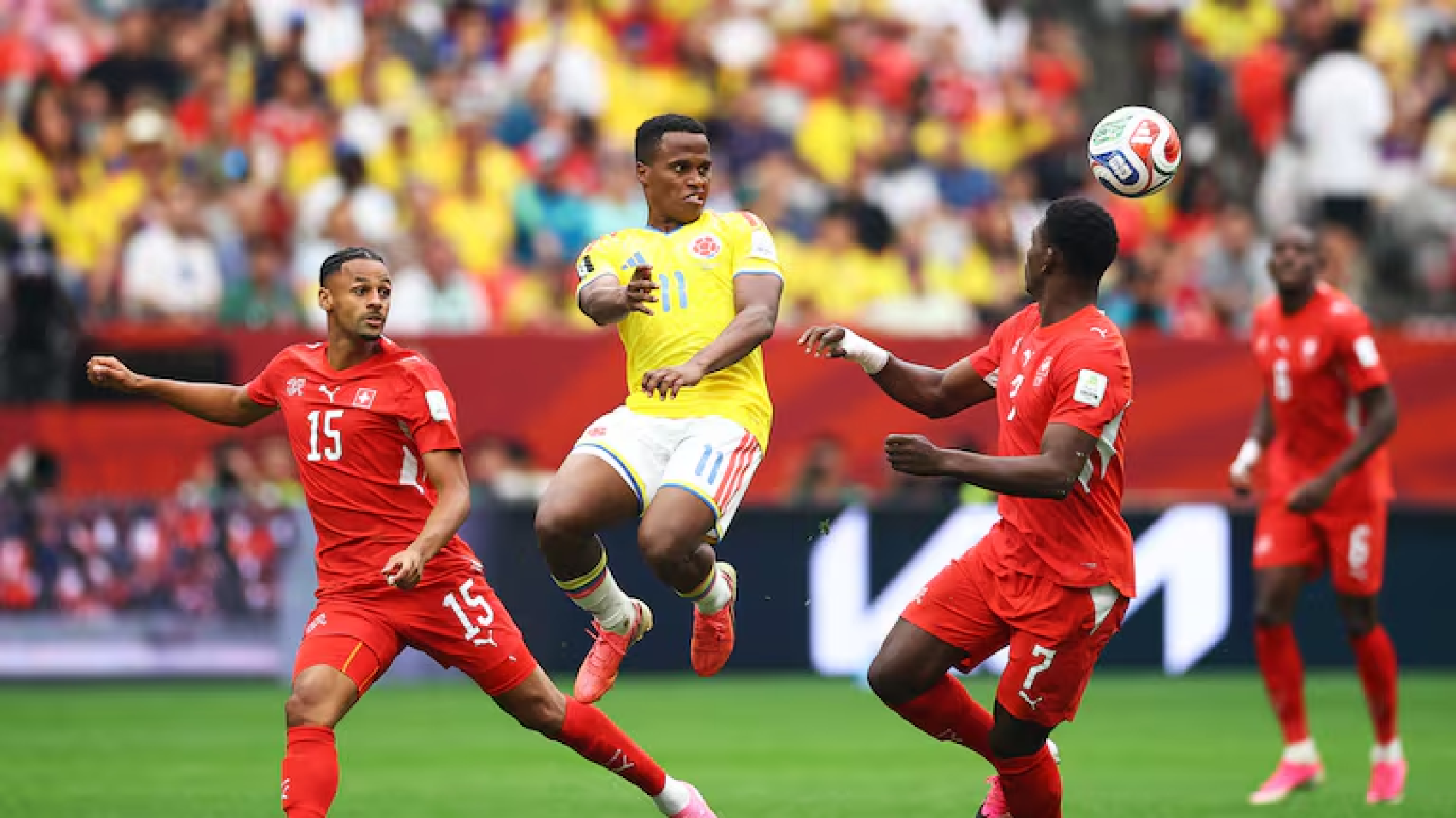Colombia quedó eliminada ante Suiza y América resiste en una sola bandera: Argentina